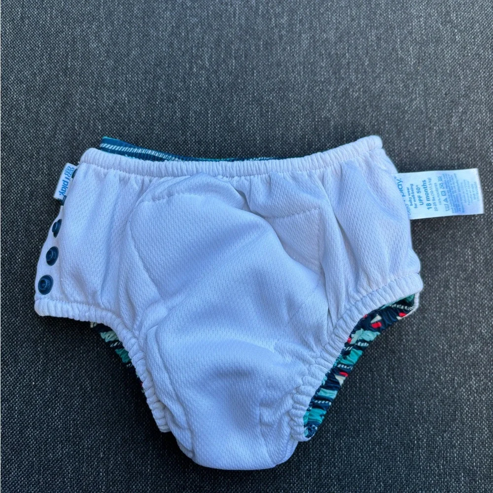 Nautical Blue Kids Reusable Swim Diaper